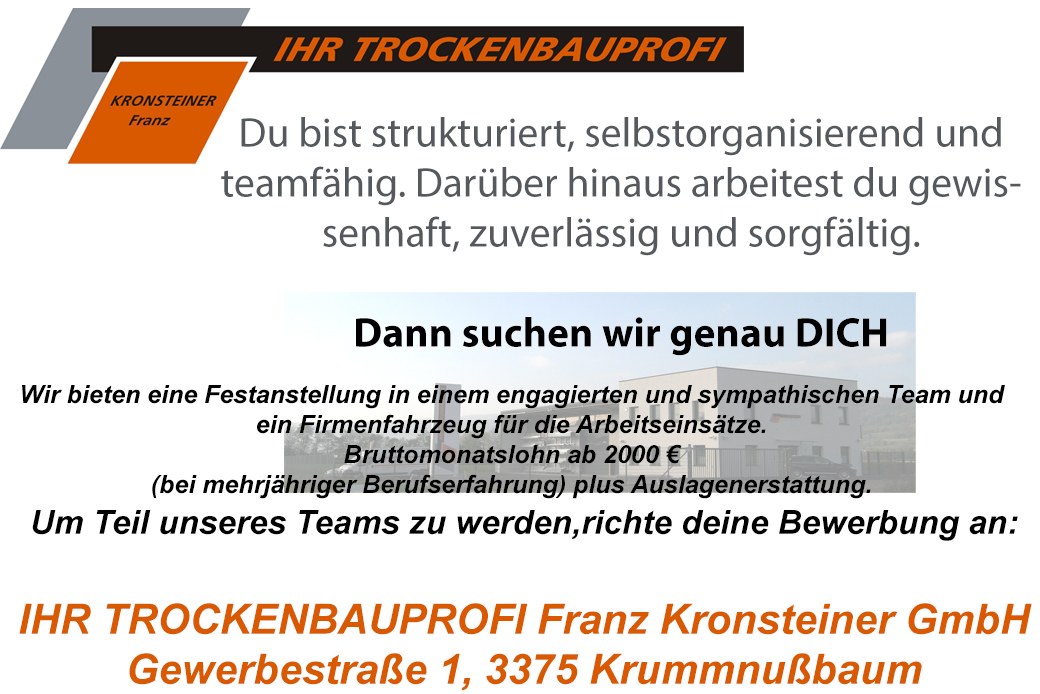 Wir suchen Verstärkung für unser Team
